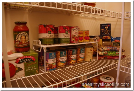 pantry organization cans