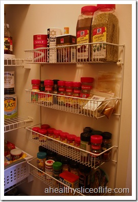 pantry organization spices