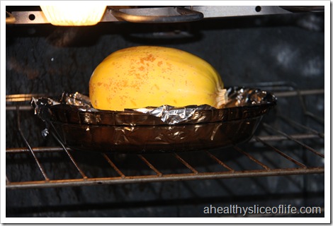 how to cook a spaghetti squash- in oven
