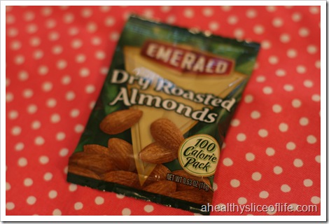 100 calorie pack almonds