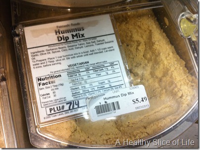 Healthy Home Market Hummus Mix