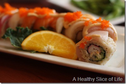 eeZ sushi birkdale rainbow roll