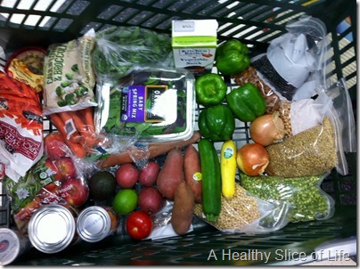grocery shopping from Healthy Home Market Davidson