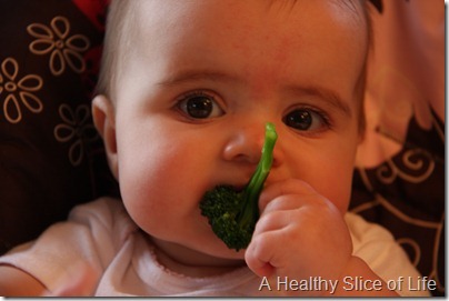 baby led solids broccoli