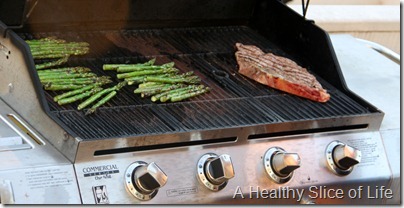 asparagus on th grill