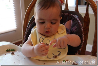 baby led weaning- exploring