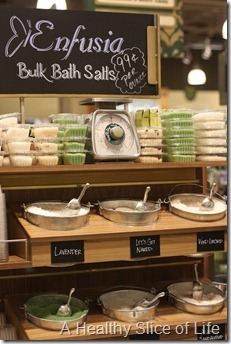 Whole Foods Grand Opening Charlotte NC- bulk bath salts