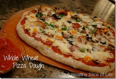 delicious whole wheat pizza dough