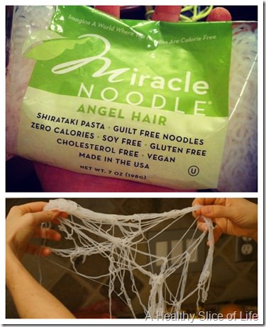 holiday wiaw- miracle noodle angel hair