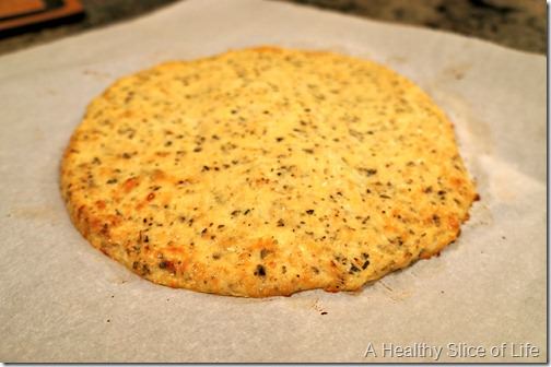 toddler approved cauliflower pizza crust- baked and ready