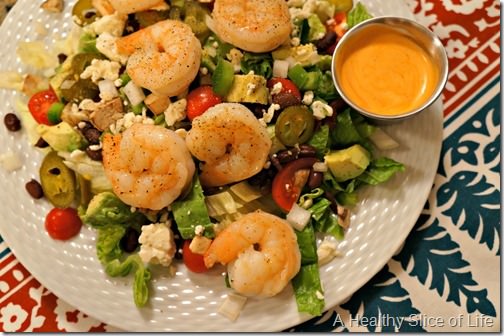 Spicy Southwestern Shrimp Salad