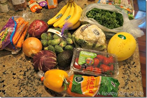 whole foods shopping- produce