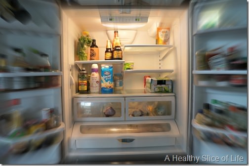 weekly menu and grocery haul- fridge evaluation