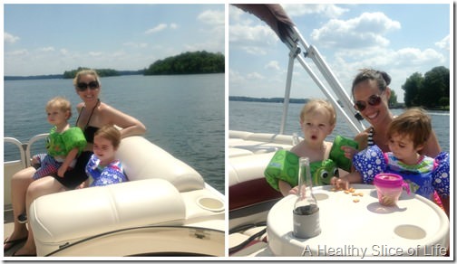 summer weekend- boating with the girls