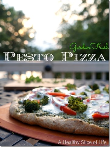 garden fresh pesto pizza recipe