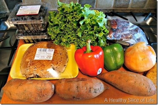 meal planning and grocery budget- Healthy Home Market produce