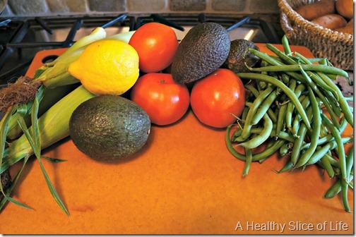 meal planning and grocery budget- Josh's Farmers Market produce