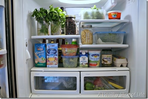 meal planning and grocery budget- healthy fully prepped fridge