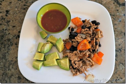 toddler meals- deconstructed taco