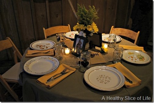 rob and libby- table setting