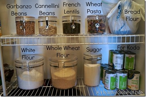 pantry clean out dried beans and flour B thumb Pantry Organization & My Healthy Eating Essentials