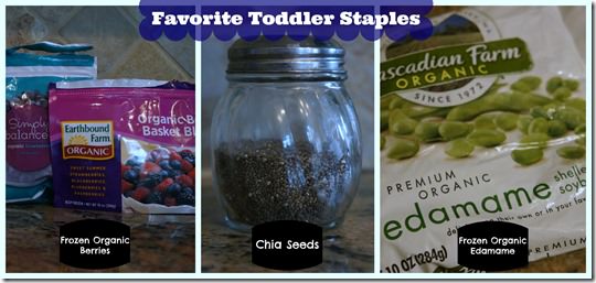 toddler meal prep- favorite staples