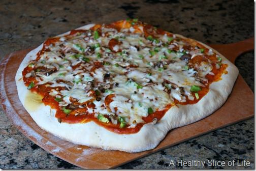weekly meal plans- homemade pizza