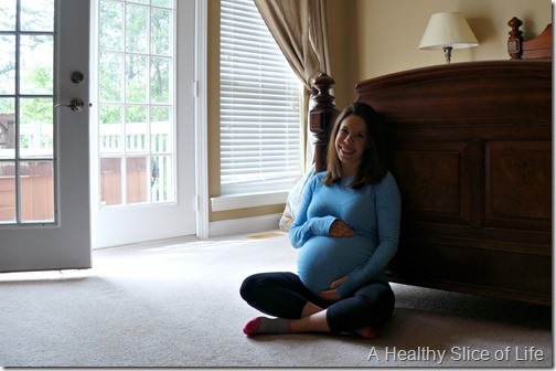 39 weeks pregnant- beach ball belly