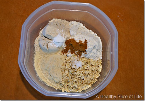 carrot cake lactation breakfast cookies- dry ingredients