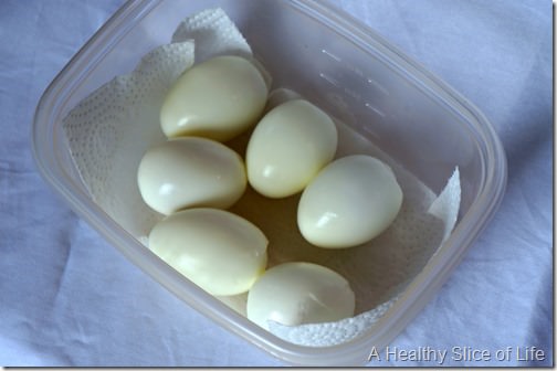 sunday food prep- boiled eggs