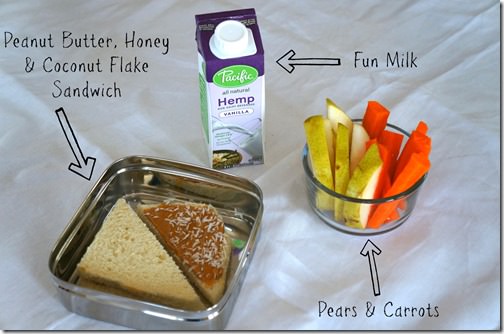 back to school healthy lunch- switched up sandwich