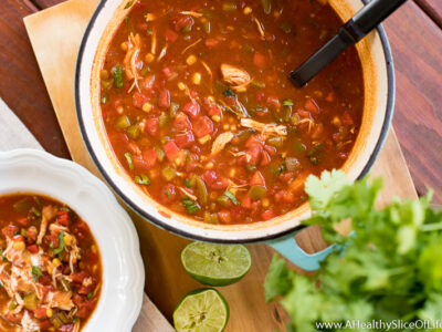 easy chicken tortilla soup recipe