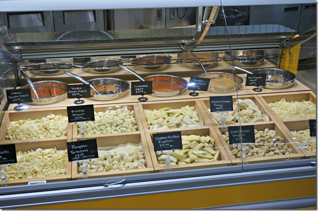 whole foods lake norman- fresh pasta