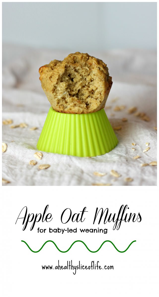 apple oat muffins baby led weaning muffins