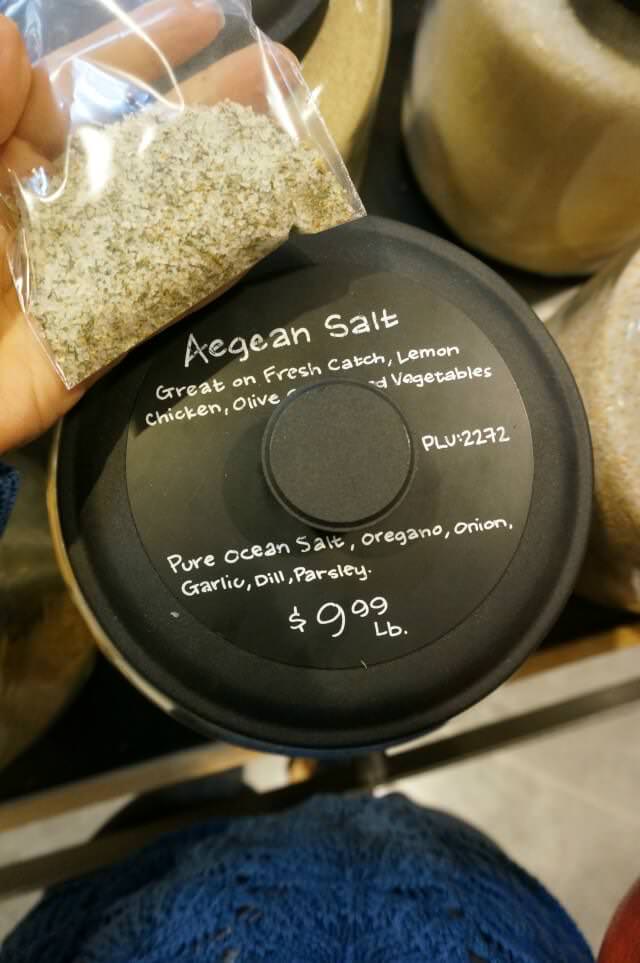 aegean salt- whole foods