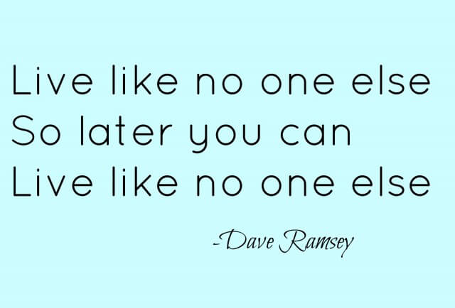 dave ramsey quote