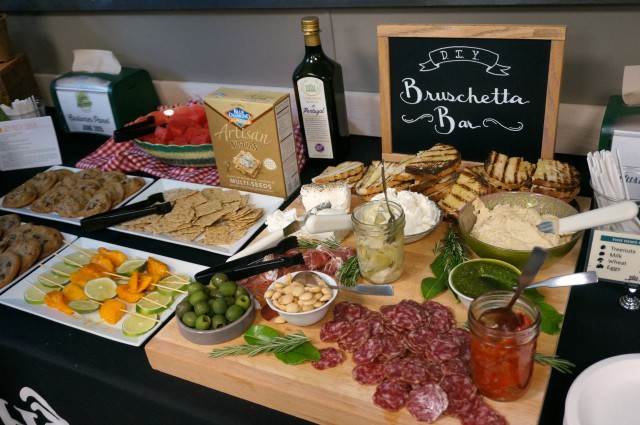 a day of food- appetizer spread