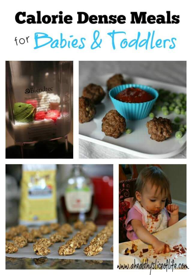 calorie dense mini meals- for babies and toddlers