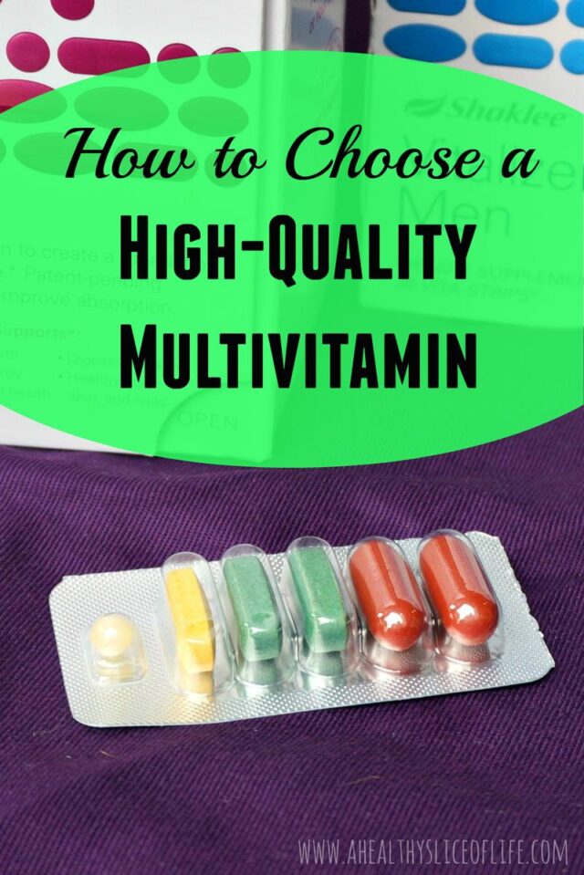 how to choose a high quality vitamin