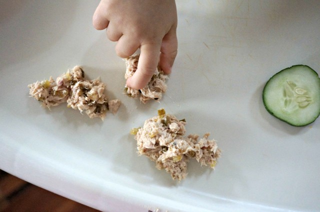 simple tuna fish salad- for toddlers