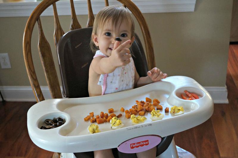 how much should a 14 month old eat- black olives
