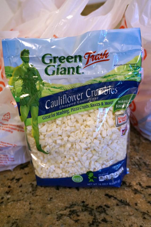 cauliflower crumbles