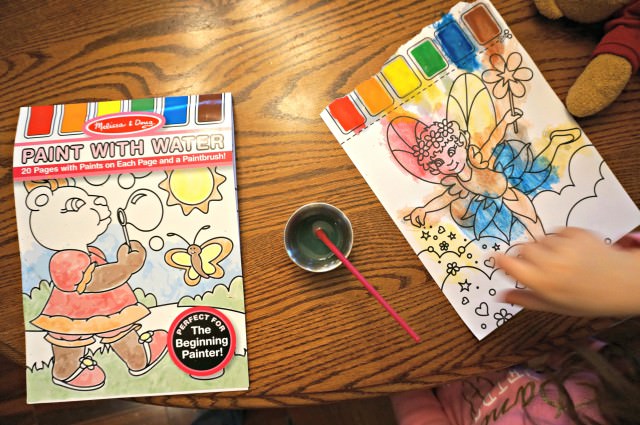 Melissa and doug paint with water