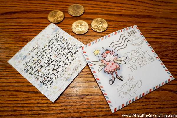 tooth fairy note
