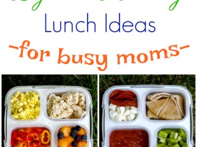 lunch ideas for busy moms