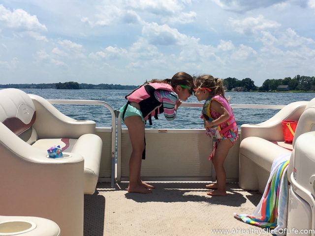 girls on boat