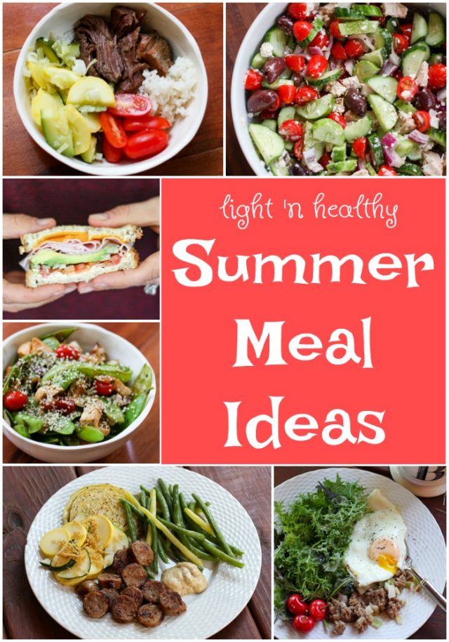 healthy summer meals