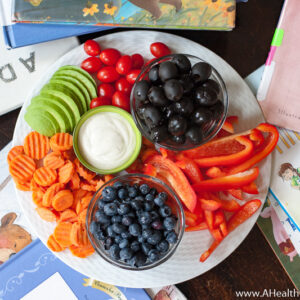 summer snack plate