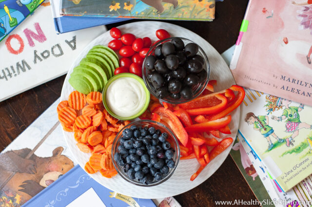 summer snack plate
