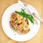 Chicken Thighs With Fresh Oregano and Lemon